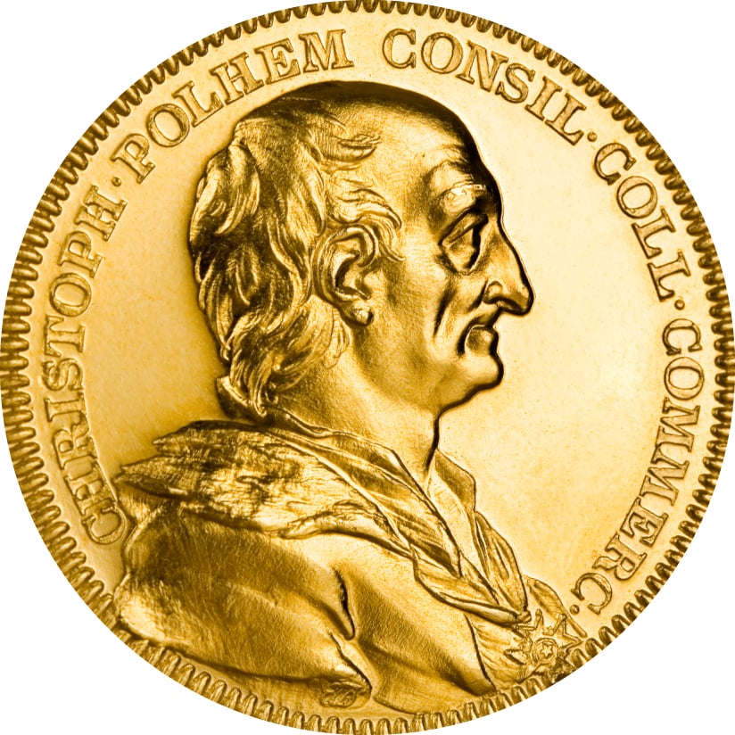 Bild på Polhemsmyntet