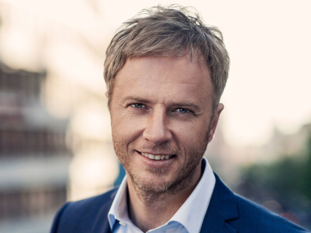 Föreläsaren Olof Röhlander.